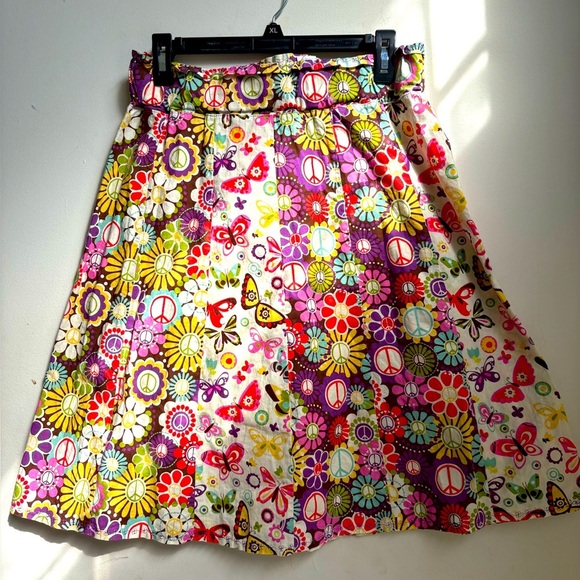 VINTAGE FLORAL SKIRT SIZE S - Picture 1 of 3
